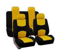 HATSVTGR Seat Covers Car Seat Covers Protection Front Rear For Suzuki For Kizashi For Swift For Vitara SX4(06-5Seats-yellow)