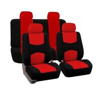 HATSVTGR Seat Covers Car Seat Covers Protection Front Rear For Suzuki For Kizashi For Swift For Vitara SX4(06-5Seats-red)