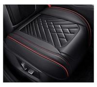 HATSVTGR Seat Covers For Transporter T5 PU Leather Car Seat Cover Front Protective Cushion(A-1 Black Red Line)