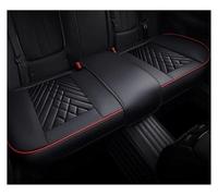 HATSVTGR Seat Covers For Transporter T5 PU Leather Car Seat Cover Front Protective Cushion(B-1 Black Red Line)