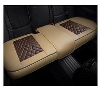 HATSVTGR Seat Covers For W463 PU Leather Car Seat Cover Front Seat Protective Cushion(B-1 Beige Coffee)