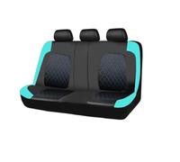 HATSVTGR Seat Covers Front Rear Car Seat Covers For Passat B5 For Touran For Tiguan For Phaeton For Toureg For Sharan For Polo(Backseat-skyblue)