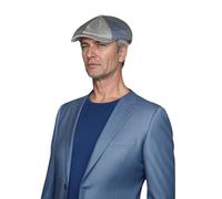 hatsXcaps Men’s & Women’s Patchwork Newsboy Cap | 8-Panel Cap, Vintage Gatsby Hat for Spring, Summer & Autumn | Breathable, Stylish & Adjustable Fit (55-61 cm) Light Gray