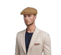 hatsXcaps Unisex Cotton Corduroy Gatsby Flat Cap - Comfortable Fit with Quilted Lining - Classic Lightweight Cabbie Ivy Peaky Blinders Style Hat for Men