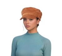 hatsXcaps Womens Cotton Corduroy Fiddler Cap | Adjustable & Breathable Newsboy Hat, Classic Breton Sailor Hat, Stylish Captain Cap for Women | Lightweight, Durable & Comfortable for All Seasons