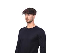 hatsXcaps Wool Blend Newsboy Cap | Classic 8-Panel Baker Boy Hat for Men & Women, Vintage Gatsby Flat Cap, Stylish & Breathable Golf Driving Cap for Casual & Formal Wear | UK Ivy Hat