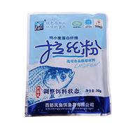 Hattba 1 Bag Secret Protein Fiber Sticker Fishing Additive Fish Carp 30g Fishing Hooks Freshwater With Line
