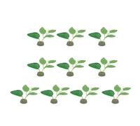Hattba 10PCS Aquariums Ornament AquaPlants Fish Tanks Decoration Aquatic Plant Fish Tanks Landscaping Plant Aquarium Landscaping Accessories