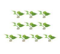 Hattba 10PCS Aquariums Ornament AquaPlants Fish Tanks Decoration Aquatic Plant Fish Tanks Landscaping Plant Aquarium Landscaping Accessories