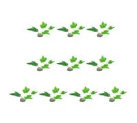 Hattba 10PCS Aquariums Ornament AquaPlants Fish Tanks Decoration Aquatic Plant Fish Tanks Landscaping Plant Aquarium Landscaping Accessories