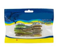 Hattba 10pcs Artificial Baits Wobblers Soft Lures Floating Fishing Lures For Trout Swimbait Rigs Fishing Tackle Accessory Fishing Accessory
