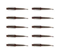 Hattba 10pcs Artificial Baits Wobblers Soft Lures Floating Fishing Lures For Trout Swimbait Rigs Fishing Tackle Accessory Fishing Accessory