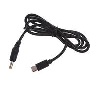 Hattba 12V USB Type C Female To 4.0x1.7mm Male Plug Converter Adapter Cable For Router Fan LED Light Type C Plug Power Adapter