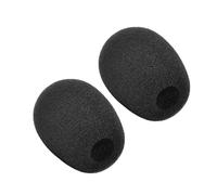 Hattba 2/5/10Pcs Headsets Replacement Foam Microphone Covers For B350XT 3450-XT Headphones Mic Covers Microphone Windscreen Comfortable Earphone Mic Cover