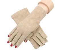 Hattba 2pack Quick Drying Gloves Sunscreen Split Finger Mittens Sun Resistant Gloves For Long Drives And Outdoor Activity Ventilated Grip Gloves
