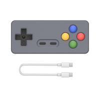 Hattba 4 Port USB C Fast Charging Adapter Phone Extension Power Socket Adapter 2x USB+2x Type C Female Port For Gaming Controller