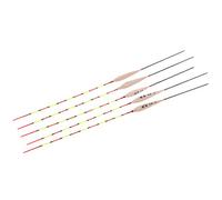 Hattba 5 Pcs Fishing Float Night Luminuous Tackle Glow Stick Wood Accessories With Fishing Floats Weighted