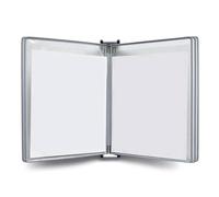 Hattba 5 Pocket Wall Mounted Reference Organiser Wall Mounted Reference Display Board For Warehouse Workshop Document Organizers