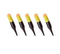 Hattba 5Pcs Deeply Drop LED Night Lighted Baits Lures Lamp For Fishing Electronic Glowing Stick LED Fishing Glowing Bobbers LED Float Stick