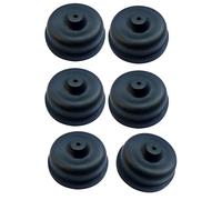 Hattba 6PCS Fishtanks Air Pumps Accessories Rubber Diaphragm Silicone Cup Replacement Set For Aquariums Water Pumps Easy Install Aquariums Oxygen Silicone Diaphragm