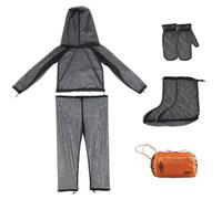 Hattba AntiMosquito Netting Suit Meshes Pants Foot Covers Fly Resistant Glove Mosquitoes Meshes Glove Fly Screen Fly Shield Resistant Glove Shoes Foot Cover