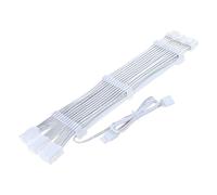Hattba Desktop Power Supply 24Pin ARGB Dual-way Lighting Cable 5V3P AURA-3Pin PCI-E GPU 8PinX2 8PinX3 Transfer Adapter