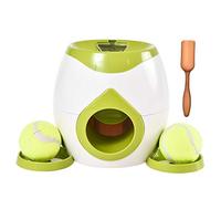Hattba Dog Puzzle Toy Interactive Dog Toy Treat Dispensing Toy With Detachable Dishes Tennis Balls Training For Dogs Squeaky Dog