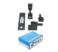 Hattba Double Needle Sewing Machine Needle Positioning Attachment Metal Double Gauge Set For Thin Thick Heavy Fabric Professional Sewing Equipment