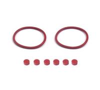 Hattba Efficient Rubber Seal Circles Set For Nabs Hubs Adapter Enhancing Sound In Portable Speakers Rubber Gasket Kit