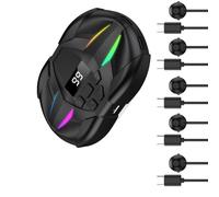 Hattba Fast Speed Screen Tapper Featuring Sensors Mapping Technology And Dynamic Breathing LED Effects For Smartphone Tablet Auto Tapper For Gaming