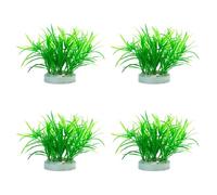 Hattba Fish Tanks Stone Artificial Grass Simulation Landscape Grass Plant FishTank Landscaping Fish Tanks Plant FishTank Decoration Set