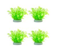 Hattba Fish Tanks Stone Artificial Grass Simulation Landscape Grass Plant FishTank Landscaping Fish Tanks Plant FishTank Decoration Set