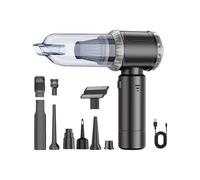 Hattba High Capacity Portable Car Vacuums Cleaner 22000Pa Suction 6 Stage Filtration Systems 8 Tools Included For Home Office Car And Home Use