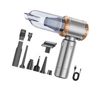 Hattba High Capacity Portable Car Vacuums Cleaner 22000Pa Suction 6 Stage Filtration Systems 8 Tools Included For Home Office Car And Home Use