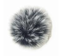 Hattba Lavalier Microphone Outdoor Artificial Furry Windscreen Furs Windshield For LARK 150 Lavalier Microphone Furry Windscreen For Small Microphone