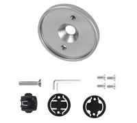 Hattba Light Weight Aluminum Alloys Bicycles Stem Computer Mount With Shockproofed For Enhancing Cycling Safe Fork Stem Caps Adapters