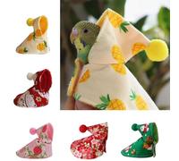 Hattba Lovely Bird Clothes Colorful Cover Dress Up And Protect Your Pet Parrots Comfortable Bird Cloth For Pet Outfit
