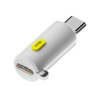 Hattba Metal Body USB C Adapter 240W Charging &8K@60Hz Video Output USB C Extender With Digital Screen Power Switching Design Power Adapter