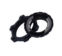 Hattba Mountain Bike Hubs Center Lock To 6 Hole Adapter Replacement Bike Brake Rotor Centerlock Caps Adapter Cycling Part Centre Lock Disc Adapter
