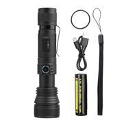 Hattba Multimodes LED Flashlights 1500Lumens Flashlight Suitable For Camping And Everyday Use With Beam Feature LED Flashlight