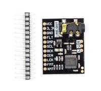 Hattba PCM5102A Sound Card Module Board Digital PCM5102A Board Voice Module Stereo Card With 3.5mm Output Digital Analog Converters