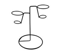 Hattba Portable Iron Cones Display Rack Cones Holders Stand Ice Cream Rack Iron Texture For Ice Cream Candy And French Fries Portable Dessert Holders