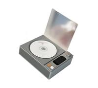 Hattba Portable Music Players With MultiFormat High Fidelitys Sound Builts-in Speakers For Home Office Travel Portable Cds Player For Travel