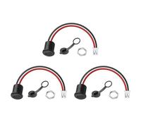 Hattba Practical Type C Female 2.0 Terminal Adapters Featuring Resistant Caps And Waterproof Nut Design Texture Industrial USB C Dustproof Connectors