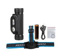 Hattba Professional Headlamp LED Fishing Light Fishing Headlight Aluminum Alloy Texture Outdoor Camping Headlamp