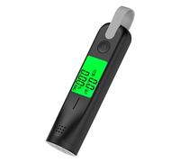 Hattba Professional Portable Detector Breath Tester With LCD Digital Display Screen Breathalyzer HighAccuracy Tester For Beer Breathalyzer Liquor Non-contact Blood Breath Keychain