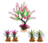Hattba Realistic Plant Fishtanks Decoration Artificial Moss Plant With Resin Base For Home Use Aquariums Landscaping Ornament Aquariums