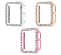 Hattba Screen Protective Cover For I Watch Series 3/2/1 Scratch-resist Shock Frame Cover Wear-resistant Anti-fall Bumper Shell Finger Dinosaur Toys