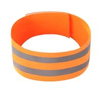 Hattba (Set Of 2) High Visibility Reflective Bands Wristbands For Cycling Running Arm Wrist Ankle Bands Leg Straps Reflective Arm Belt