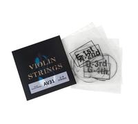 Hattba Set of 4 & Melodious Violin Strings for 4/4 3/4 Violins Alloy,Stable Tone and Easy Installation
